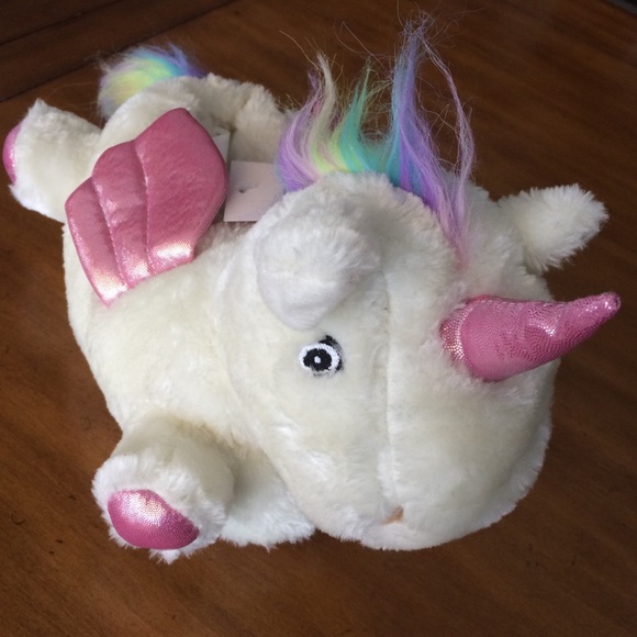 NEW Unicorn Home Slippers - Picture 4 of 6